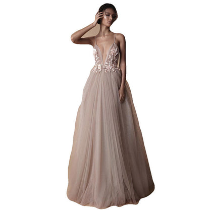 Bride Wedding Dress Women New Style Sling Bridesmaid Dress A&S Collection