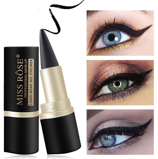 Waterproof Black Eyeliner Liquid Eye Liner Pen Pencil Gel Beauty Makeup Cosmetic Eyelashes Waterproof Eye Liner Makeup Tool A&S Collection