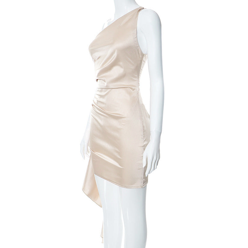 Sexy One-Shoulder Dress CJ