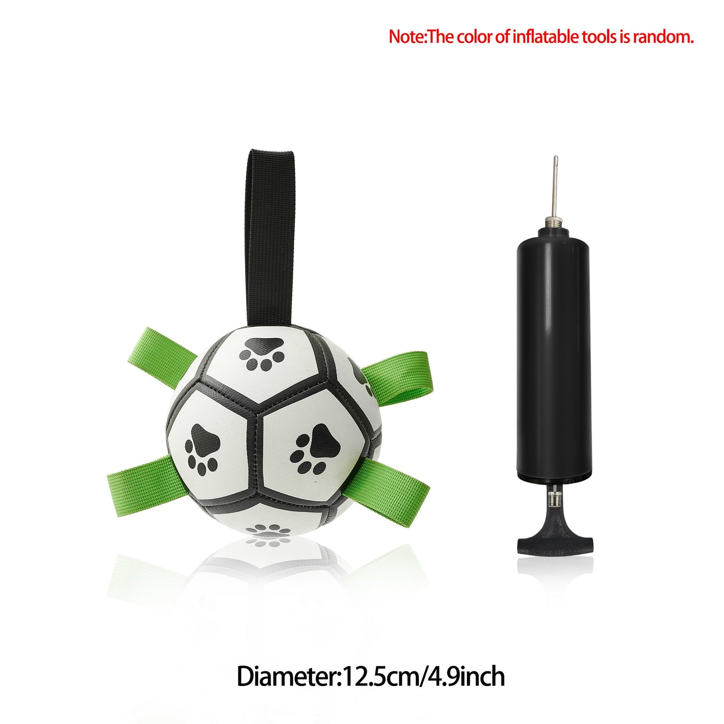 Interactive Dog Football Toy Soccer Ball Inflated Training Toy For Dogs Outdoor Border Collie Balls For Large Dogs Pet Supplies A&S Collection