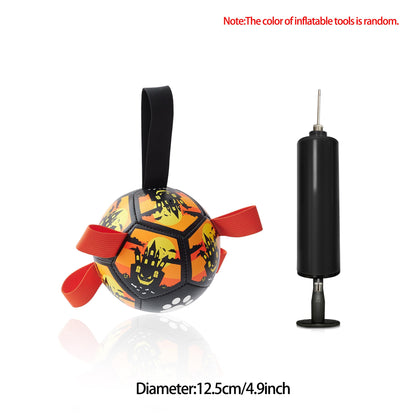 Interactive Dog Football Toy Soccer Ball Inflated Training Toy For Dogs Outdoor Border Collie Balls For Large Dogs Pet Supplies A&S Collection
