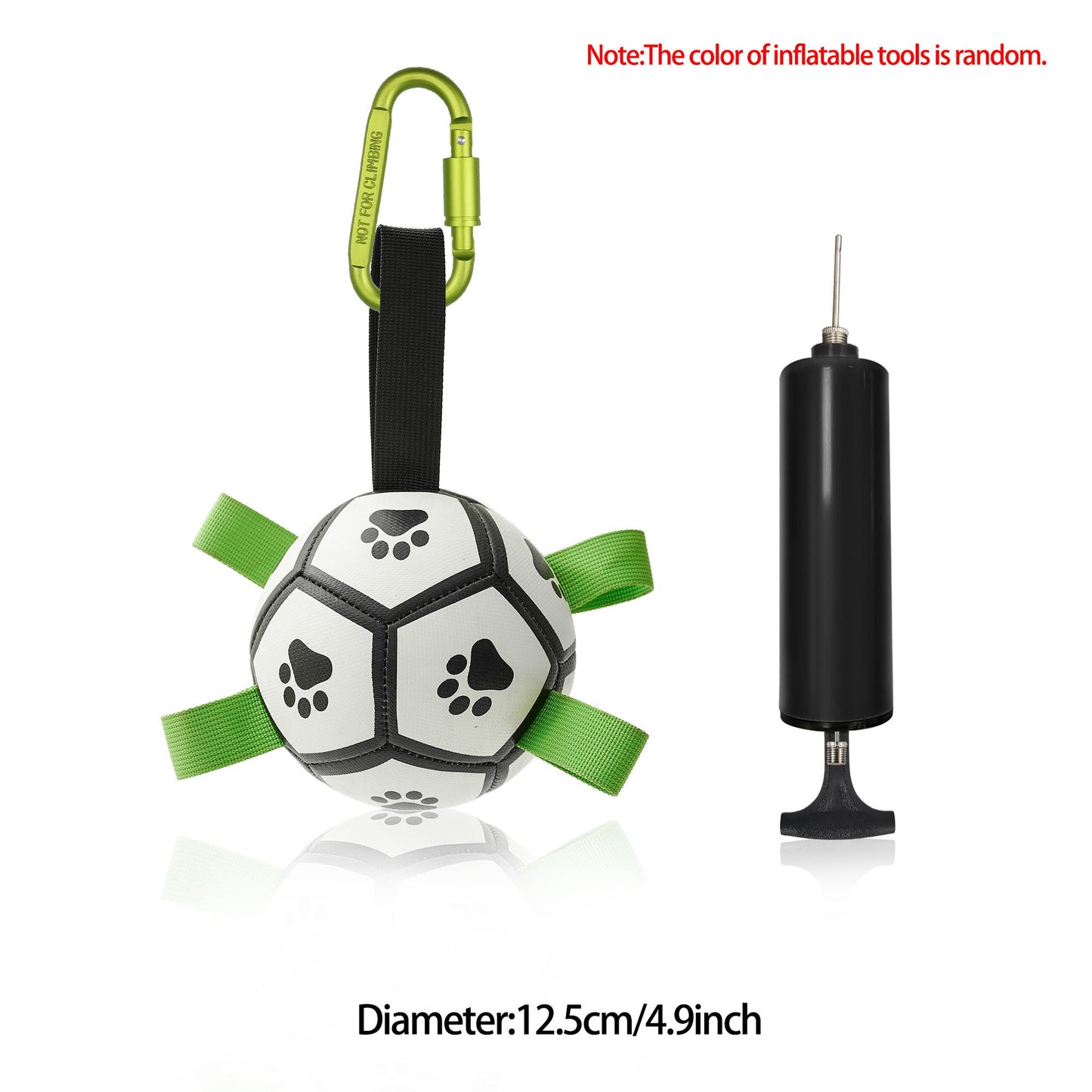 Interactive Dog Football Toy Soccer Ball Inflated Training Toy For Dogs Outdoor Border Collie Balls For Large Dogs Pet Supplies A&S Collection