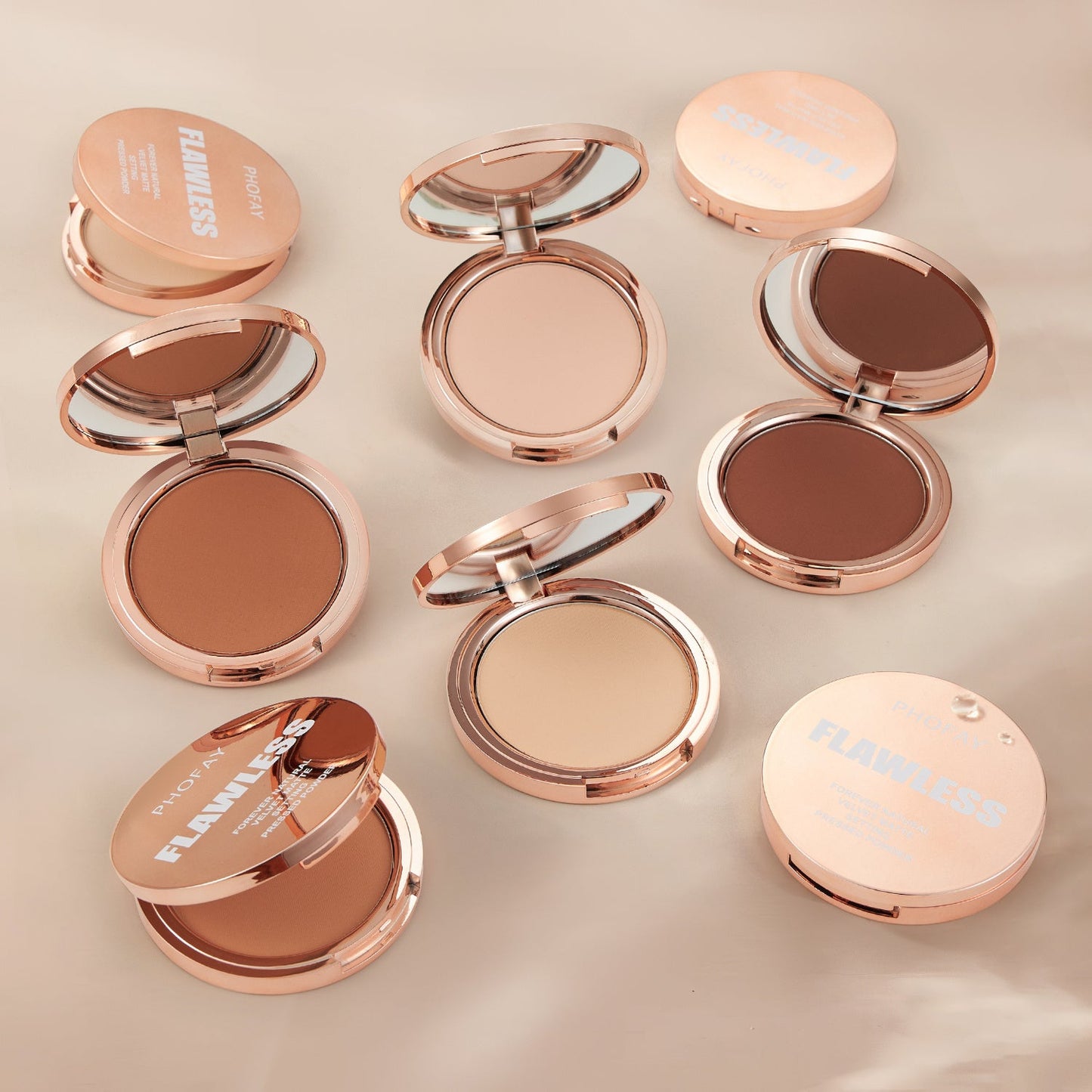 PHOFAY Matte Setting Pressed Powder A&S Collection