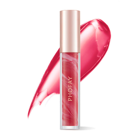 PHOFAY Rose Blooming Hydrating Lip Gloss A&S Collection