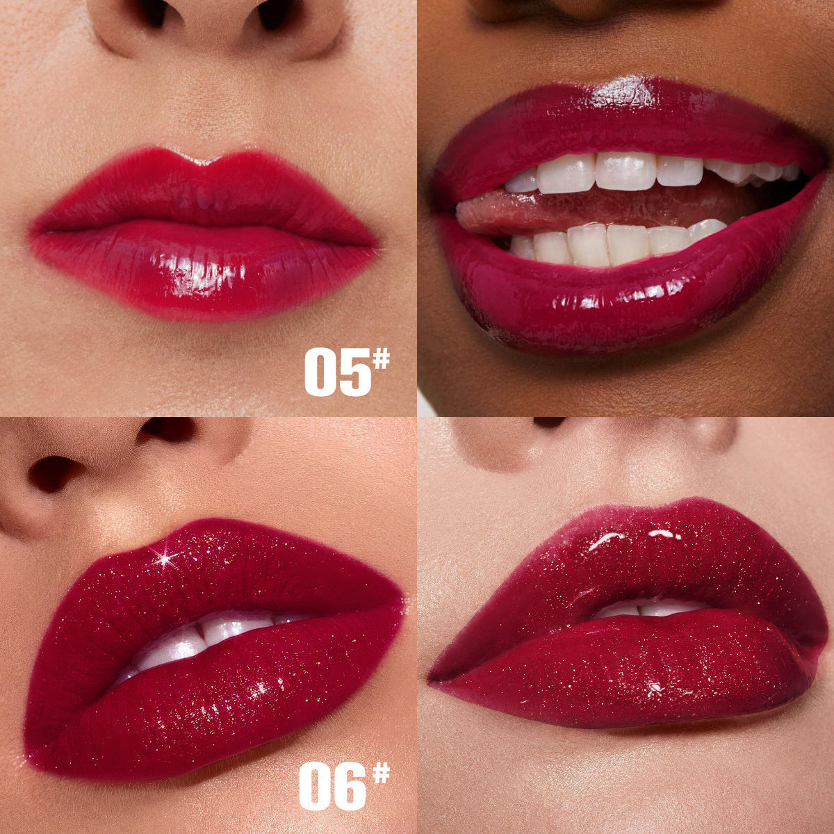 PHOFAY Rose Blooming Hydrating Lip Gloss A&S Collection