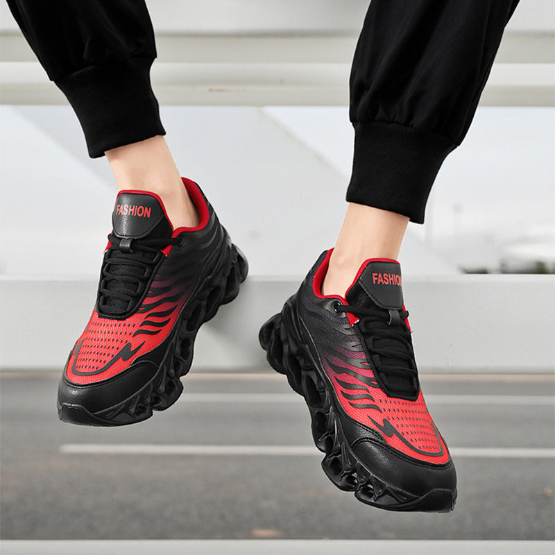Men's Lace-up Sneakers Thick-soled Daddy Vulcanized Shoes Outdoor Running Sports Casual Shoes A&S Collection
