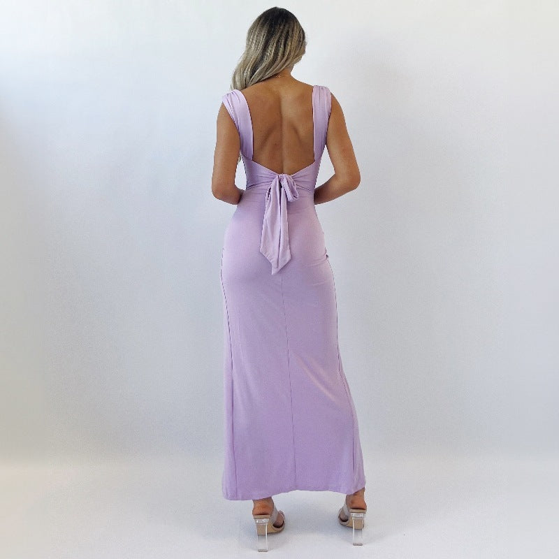 Elegant Sleeveless Dress Women CJ