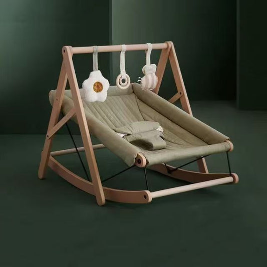 Wooden Baby Rocker A&S Collection
