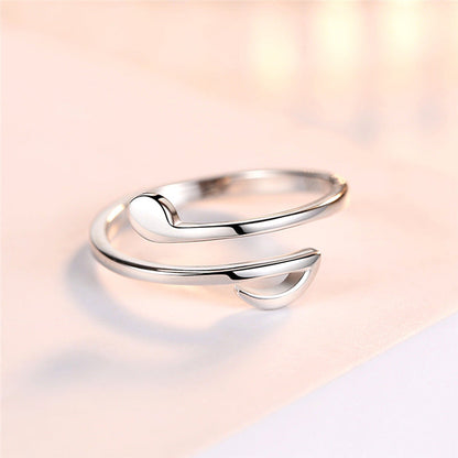 Luxury Jewelry Adjustable Music Rings A&S Collection