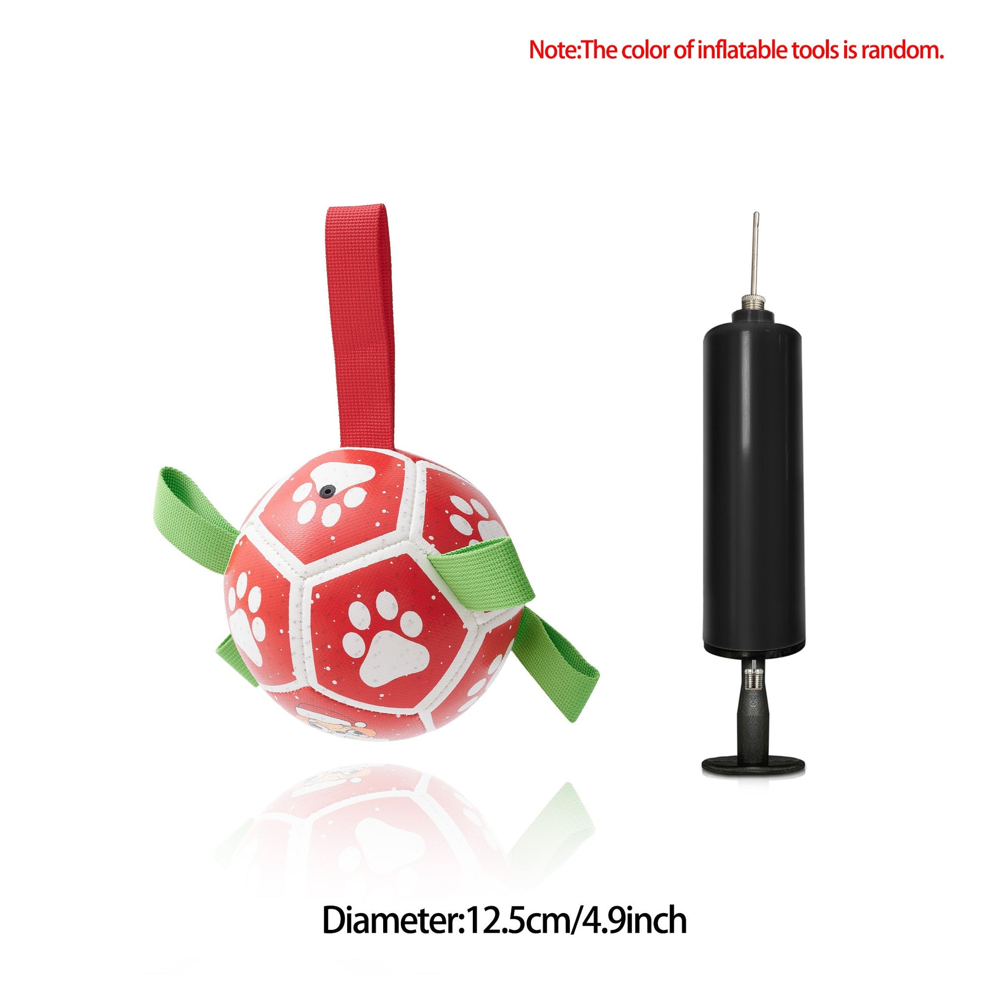 Interactive Dog Football Toy Soccer Ball Inflated Training Toy For Dogs Outdoor Border Collie Balls For Large Dogs Pet Supplies A&S Collection