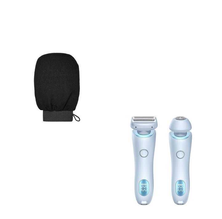 2 In 1 Hair Removal Epilator USB Rechargeable Trimmer Women Body Razor Face Leg Armpit Bikini Hand Pubic Shaver Hair Remover A&S Collection