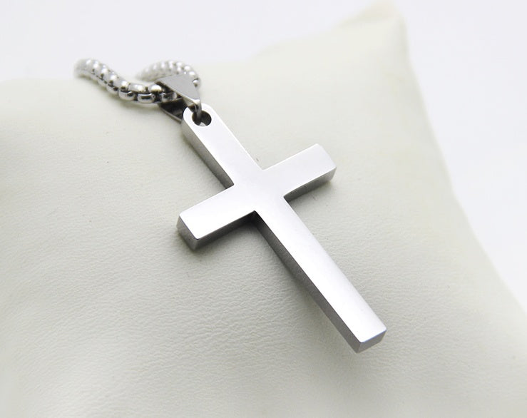 Simple cross necklace A&S Collection