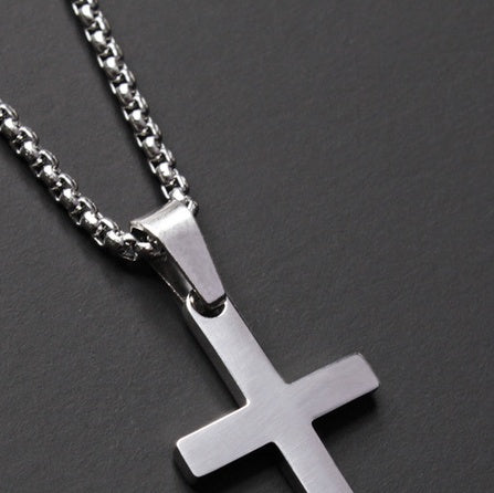 Simple cross necklace A&S Collection