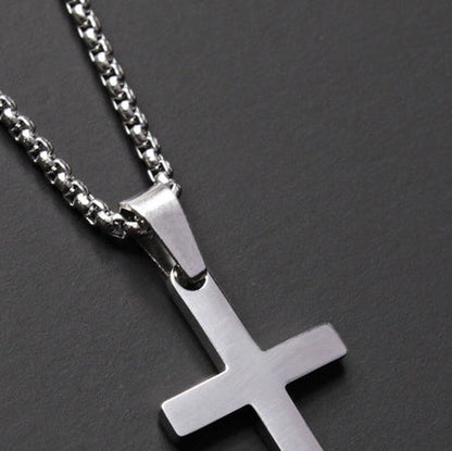 Simple cross necklace A&S Collection