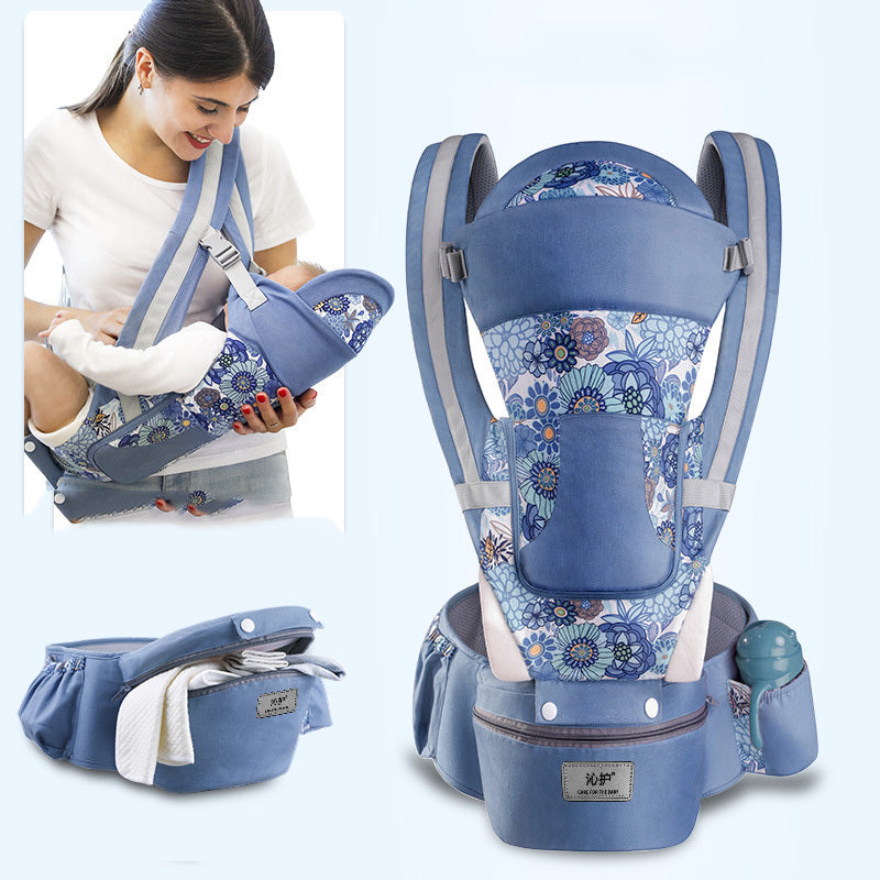 Ergonomic Baby Carrier Infant Baby Hipseat Carrier 3 In 1 Front Facing Ergonomic Kangaroo Baby Wrap Sling A&S Collection