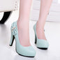 Elegant Bow High Heels: Add a Feminine Touch to Your Style CJ