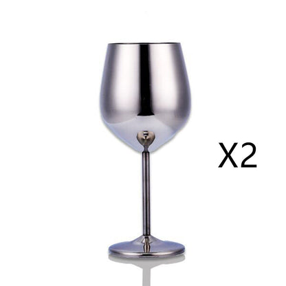 Stainless steel wine glass A&S Collection