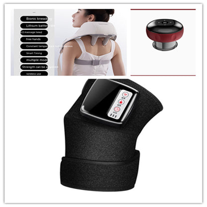 Electric Infrared Heating Knee Massager Wrap Elbow Joint Support Vibration Therapy Physiotherapy Machine Pain Relief Massageador A&S Collection