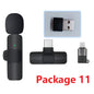 Dual Wireless Lavalier Microphone - Perfect for Outdoor Use with Crystal-Clear Audio CJ