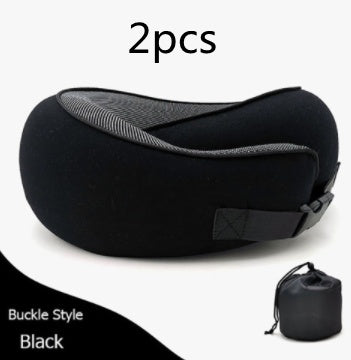 Travel Neck Pillow Non-Deformed Airplane Pillow Travel Neck Cushion Durable U-Shaped Travel Memory Cotton Nap Neck Pillow A&S Collection