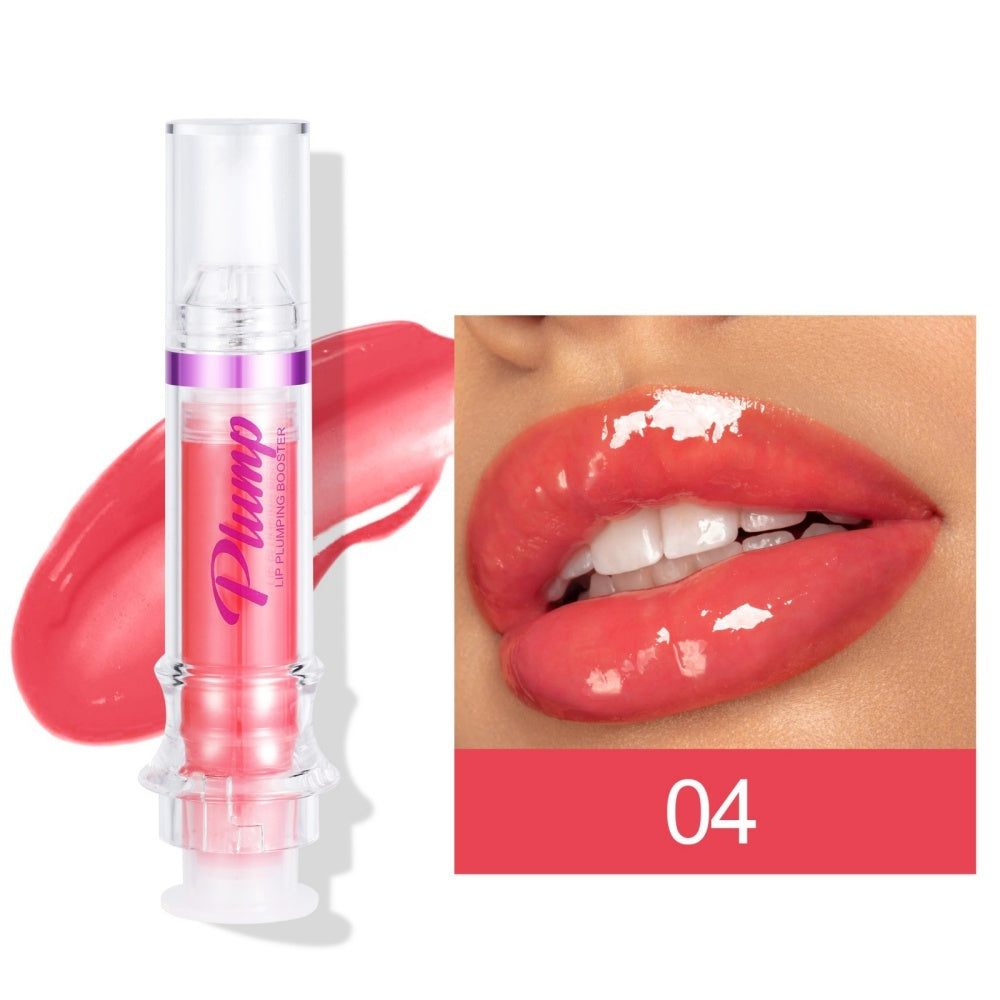 New Tube Lip Rich Lip Color Slightly Spicy Lip Honey Lip Glass Mirror Face Lip Mirror Liquid Lipstick A&S Collection