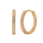 Elegant Multicolor Zircon Circle Ear Clip Earrings for Women – Perfect Fashion Accessory for Any Occasion CJ