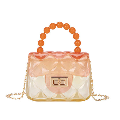 Pearl Handheld Transparent Jelly Bag A&S Collection