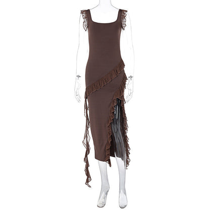 Stylish Stringy Selvedge Summer Dress - Perfect for Elegant and Trendy Looks! CJ