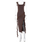 Stylish Stringy Selvedge Summer Dress - Perfect for Elegant and Trendy Looks! CJ
