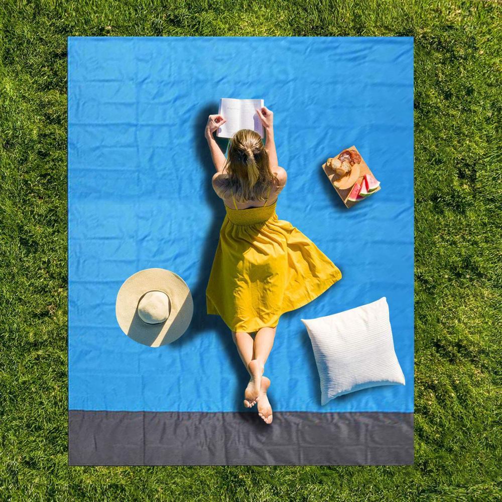 Portable Waterproof Picnic Mat Beach Mat Pocket Blanket A&S Collection