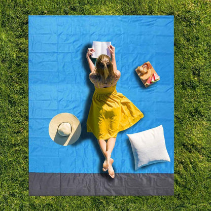 Portable Waterproof Picnic Mat Beach Mat Pocket Blanket A&S Collection