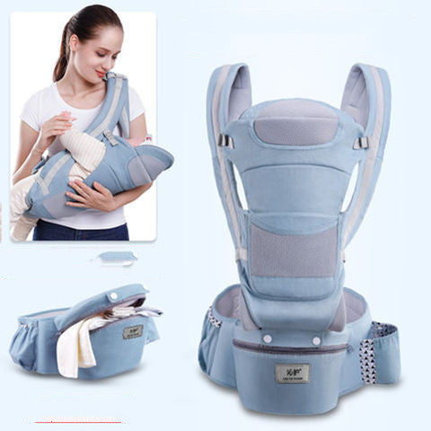 Ergonomic Baby Carrier Infant Baby Hipseat Carrier 3 In 1 Front Facing Ergonomic Kangaroo Baby Wrap Sling A&S Collection