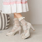 Step into Sweet Style: Women's Candy Chunky Heels for Every Occasion CJNS1752723