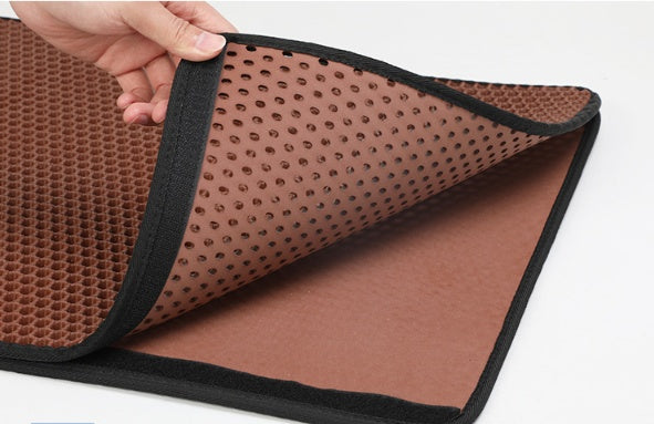 Pet Cat Litter Mat Pet Supplies EVA Double Cat Litter Mat CJ