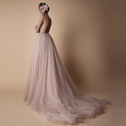 Bride Wedding Dress Women New Style Sling Bridesmaid Dress A&S Collection