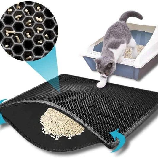 EVA double detachable litter mat Litter box cat scratch mat batch A&S Collection