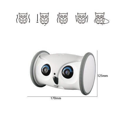 Intelligent Pet Companion Robot With Automatic Feeder