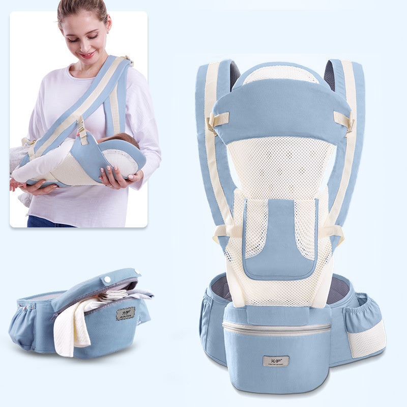 Ergonomic Baby Carrier Infant Baby Hipseat Carrier 3 In 1 Front Facing Ergonomic Kangaroo Baby Wrap Sling A&S Collection