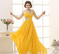 Evening dress one-shoulder dinner banquet long banquet A&S Collection