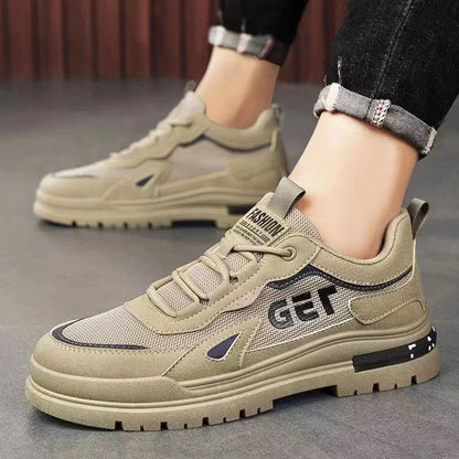 Various Styles of Men's Flying Woven Breathable Student Leisure Mesh Walking and Running Shoes A&S Collection