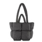 New Tote bag Puffer bag Quilted Bag women's large capacity soft advanced feeling filled cotton bag foreign style all underarm shoulder bag A&S Collection