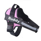 Personalized Dog Harness NO PULL Reflective Breathable Adjustable Pet Harness Vest For Small Large Dog Custom Patch Pet Supplies A&S Collection