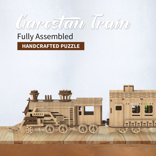Home Fashion Simple Garoustan Train Puzzle Toys A&S Collection