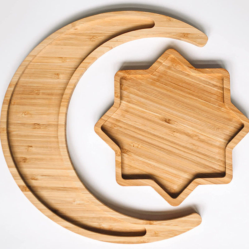 Wooden Tray Creative Xingyue Dried Fruit Snack Plate A&S Collection