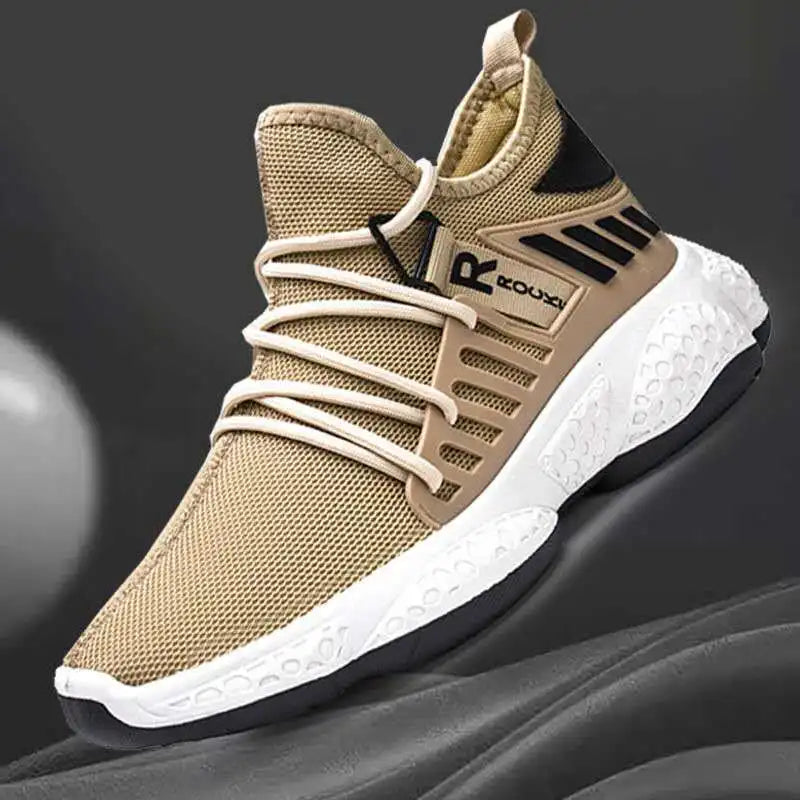 Various Styles of Men's Flying Woven Breathable Student Leisure Mesh Walking and Running Shoes A&S Collection