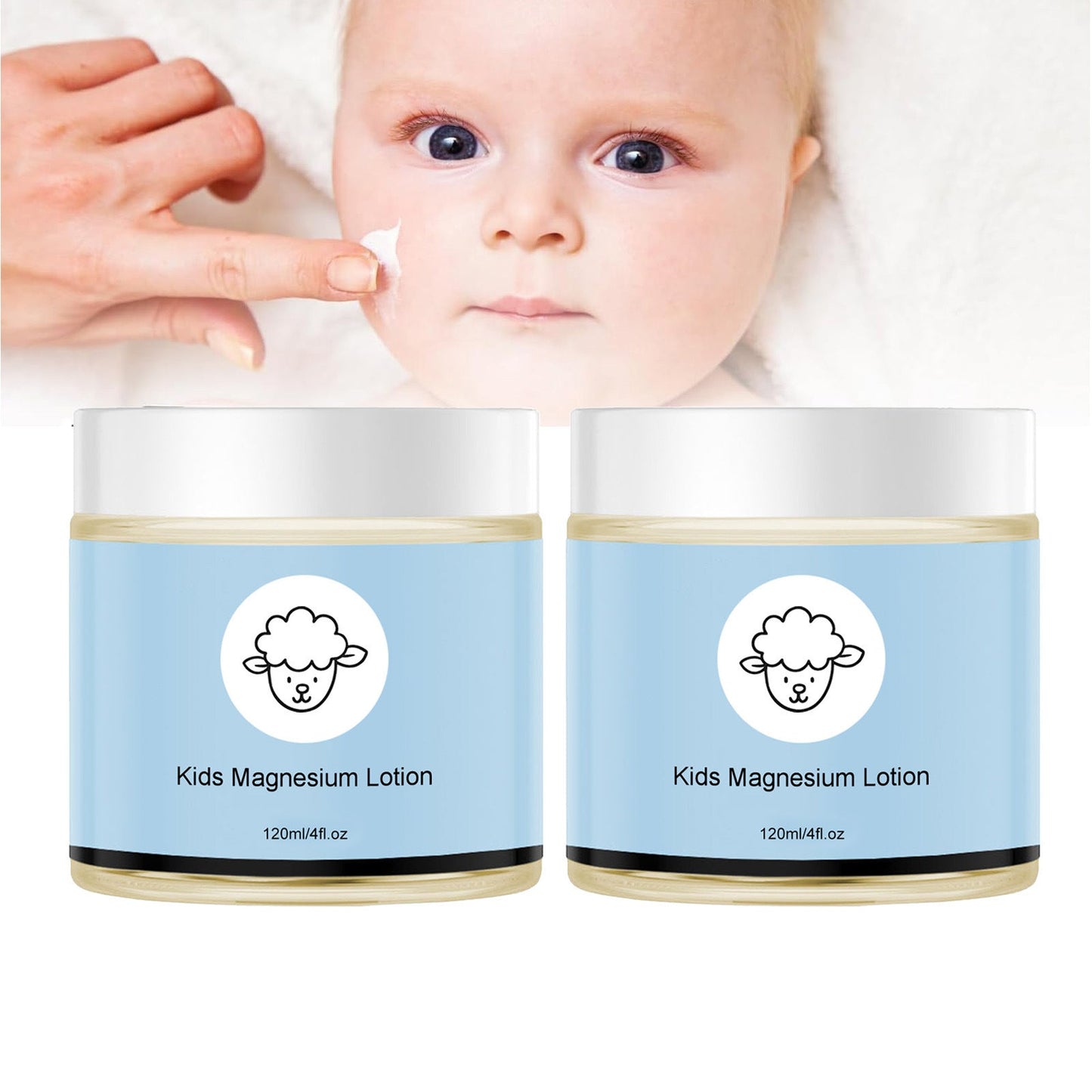 Children's Sheep Magnesium Cream Hydrating And Moisturizing A&S Collection