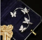 Fashion Earring Butterfly Ear Clip And Ear Hook Jewelry CJ