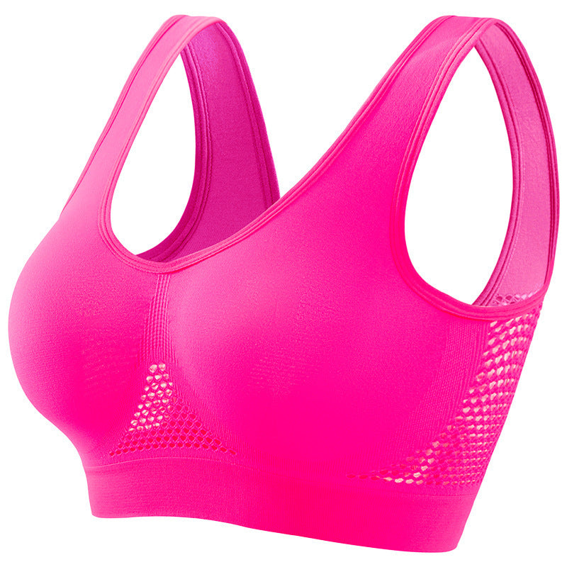Plus Size Women's Small Chest Push-up Workout Running Yoga A&S Collection