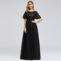 Elegant Women's Long Evening Dress: Perfect for Show Performances, Formal Events, and Captivating Moments A&S Collection