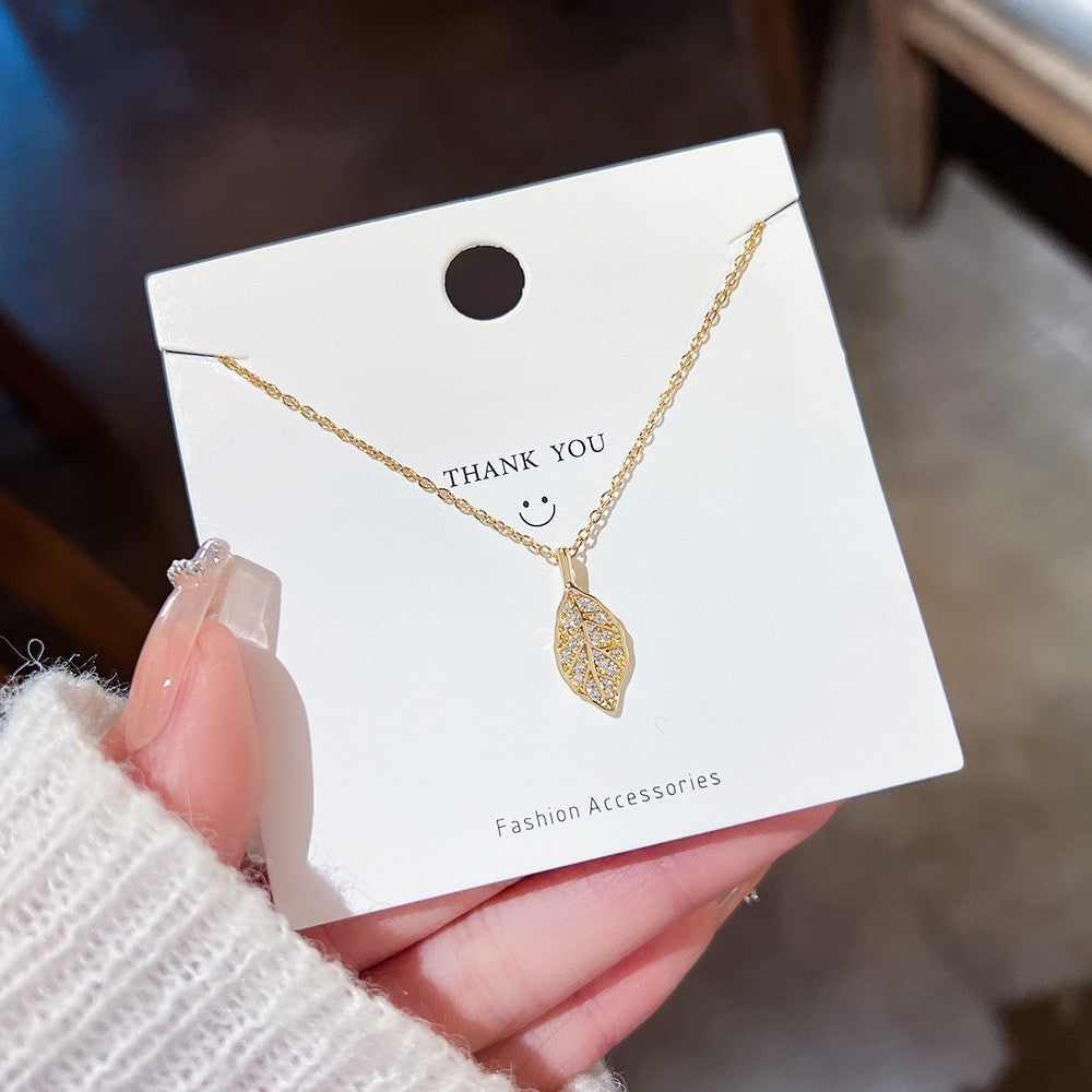 Fashion Titanium Steel Necklace - Light Luxury Design with Advanced Sense for Unique Style CJ